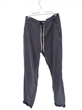 PAIGE Men's Slate Gray Drawstring Joggers